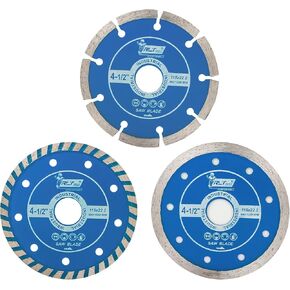 Kodilin 6 Inch(150mm) Diamond Blade for for Angle Grinder Stone Master,6" Stone Blade for Cutting Concrete Granite Masonry Brick, 7/8-Inch Arbor (2pcs)