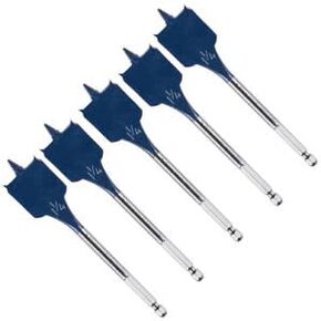 Pack of 5# DSB1017B 1-1/4 in. x 6 in. Spade Bits Bulk Replacement Part new for Bosch
