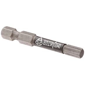 Wera 840/4 Diamond Coated Impaktor Screwdriver Bits for 5 mm Hexagon Socket Screws, Pack of 5
