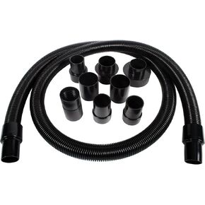8 ft. Dust Collection Hose with 2" Diameter and Complete Work Station Adapter Set