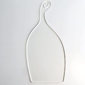 Ideal Charcuterie Board Handle Template, Clear Acrylic Template, Woodworking Router Template