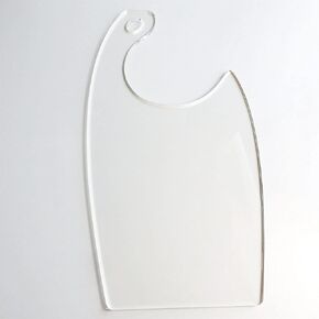 Scoop Charcuterie Board Handle Template, Clear Acrylic Template, Woodworking Router Template
