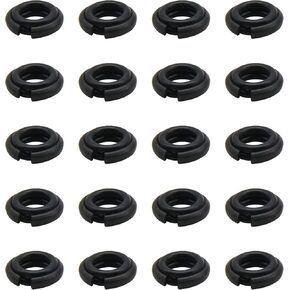 20 Sets 3/8" Impact Wrench Retaining Rings with O-ring, Compatible With Electric Wrench/Pneumatic Wrench