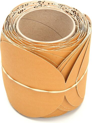 3M Stikit Paper Disc Roll 363I, PSA Attachment, Aluminum Oxide, 5" Diameter, 180 Grit (Pack of 1) in Saudi Arabia