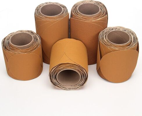 3M Stikit Paper Disc Roll 363I, PSA Attachment, Aluminum Oxide, 5" Diameter, 180 Grit (Pack of 1) in Saudi Arabia