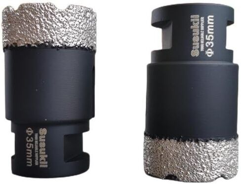 Diamond Core Drill Bits 1 Inch (25mm) Tile Core Cutter Hole Saw with 5/8"-11 Thread Dry or Wet Drilling for Porcelain Ceramic Tile Granite Concrete Marble Stone Brick Vacuum Brazed Hole Saw in Saudi Arabia