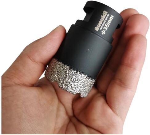 Diamond Core Drill Bits 1 Inch (25mm) Tile Core Cutter Hole Saw with 5/8"-11 Thread Dry or Wet Drilling for Porcelain Ceramic Tile Granite Concrete Marble Stone Brick Vacuum Brazed Hole Saw in Saudi Arabia