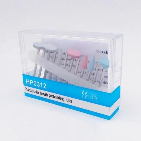 12pcs Porcelain Polishing Kits HP-0312 Used for Low-speed Hand Tool in Saudi Arabia