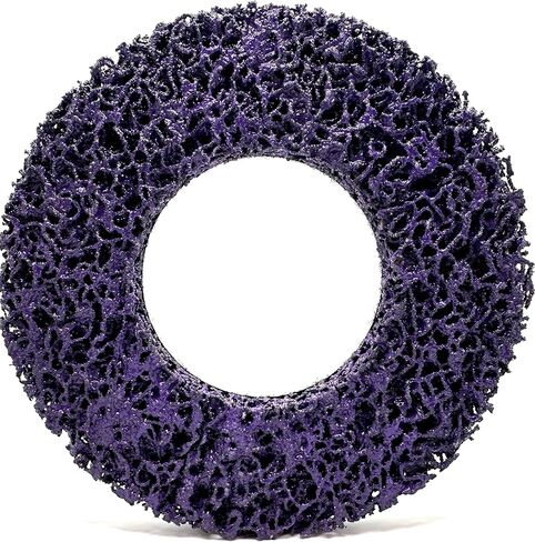 2 Pack 6" Replacement Pad for Hub Cleaning Tool, Hook & Loop Brake Wheel Hub Purple Resurfacing & Cleaning Disc, Compatible for use with Bilitools, Steelman, Hazet & Mueller-Kueps Holders in Saudi Arabia
