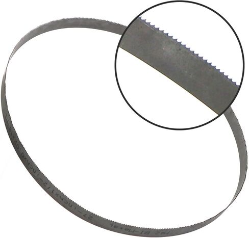 شفرة منشار شريطي مقاس 27 بوصة من Wulankd، 18 TPI، لـ M48-39-0527، شفرة منشار شريطية محمولة، بسُمك 0.02 بوصة، شفرة منشار ثنائية المعدن مدمجة، متوافقة مع DeWalt DCS377، 3 عبوات in Kuwait