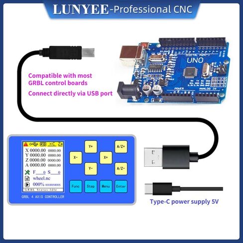 جهاز التحكم CNC غير المتصل - جهاز التحكم GRBL - جهاز التوجيه CNC in Kuwait