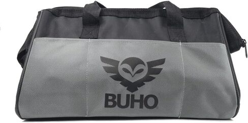 Buho 3 Woodworking Tool Accessory Bundle - Cordless 18 Volt Jig Saw Random Orbit Sander One Handed Router Tool Bag Zipper Pouch (Bare Tool Items, No Battery Included) in Kuwait