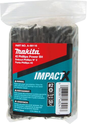 Makita A-96811 ImpactX™ #1 Phillips 3-1/2″ Power Bit in Saudi Arabia