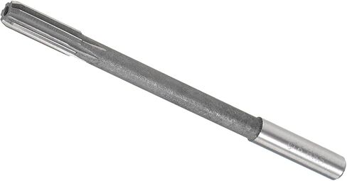 Chucking Reamer, 6mm Cutting Diameter 6 Flutes H8, High Speed Steel Round Shank Reaming Drill Bit - (Applications: for Aluminum Iron Copper Plastic Wood) in Saudi Arabia
