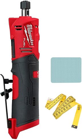 Milwaukee M12 FUEL 12V Lithium-Ion Brushless Cordless 1/4 in. Straight Die Grinder (Tool-Only) + Accessies in Saudi Arabia