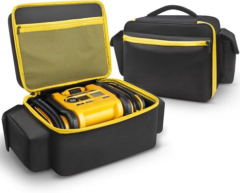Air Compressor Bag for DEWALT 20V MAX Tire Inflator DCC020IB with Cordless Tools Storage Holder and 2 Pack Battery Pocket (Bag Only) in Saudi Arabia