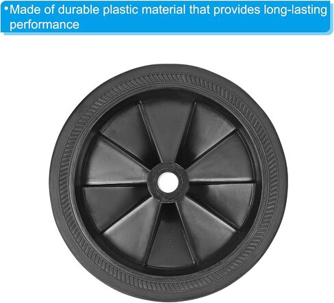 PATIKIL 5.8" Air Compressor Wheels, Universal Air Compressor Wheel Replacement Part with 0.6" Dia. Hole for Easy Mobility in Saudi Arabia