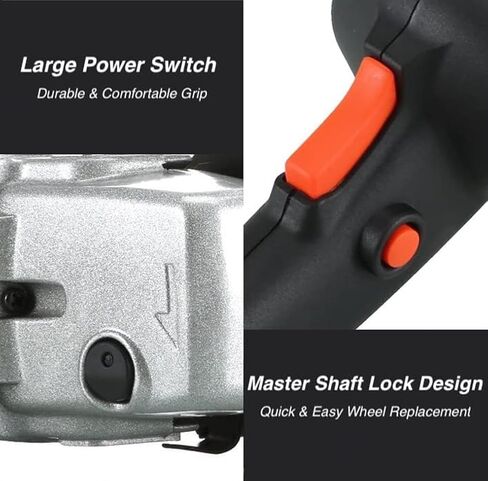 ماكينة صنفرة طبلة محمولة، 6 أدوات تلميع متغيرة السرعة، أداة تلميع 1400 وات، آلة تلميع، أداة ترطيب السطح مع عجلة تلميع 4 × 4.7 بوصة لبلاط السيراميك الخشبي والفولاذ المقاوم للصدأ المعدني in Kuwait