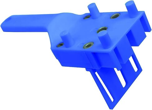 Improved Handheld Dowel Jig Kit, Dowling Jig 14-Piece Accessory Set for Efficient Corner Edge Surface Joints Works with Lumber 1/2" to 1-1/2" Thick （Yellow） in Saudi Arabia
