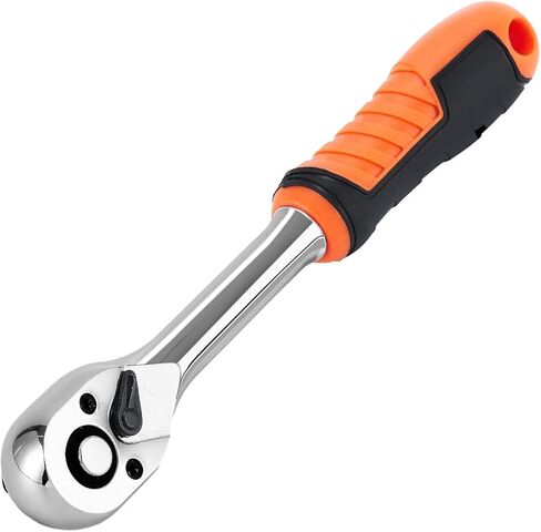 3/8" Drive Handle Ratchet, 72 Tooth Ratchet Torque Wrench with Quick-release and Reversible Switch for Car Repair, ‎RH60X in Kuwait