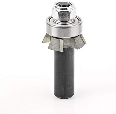 Amana Tool - 47400 Carbide Tipped 4 Wing Flush Trim Single Bevel Cutter Assembly 7/8 Dia x in Saudi Arabia
