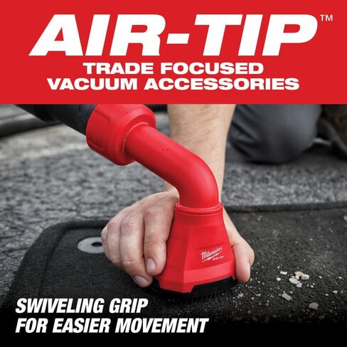 Milwaukee Air-Tip Shop Vac Wet/Dry Vac Automotive Cleaning Accessory Kit 5 pc in Saudi Arabia