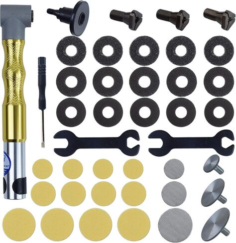 90 Degree Flex Shaft Rotary Tool Handpiece, 41pcs Right Angle Flexiable Shaft Hand Piece Attachment Set Compatible with Flex Shaft Grinder, Bench Polisher, Electric Drill in Saudi Arabia