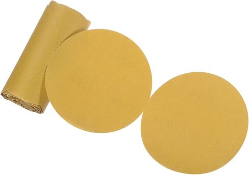 50pcs PSA Sanding Discs - [5 Inch x 180 Grit] No Hole C-Weight Self Adhesive Sticky-Back Sandpaper for Automotive Car Paint Woodworking Metal Finishing Use, Aluminum Oxide, Round in Saudi Arabia