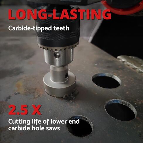 S&F STEAD & FAST Pilot Hole Drill Bit, 2 Pack | Replacement Pilot Bit for Carbide Hole Saw in Saudi Arabia