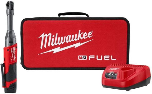 Milwaukee 2559-21 M12 FUEL 1/4" Extended Reach Ratchet Kit in Saudi Arabia