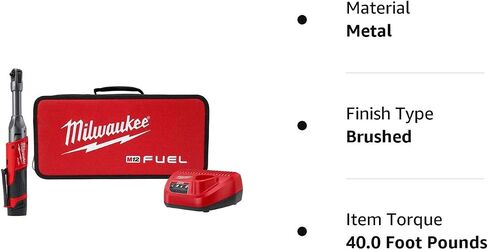 Milwaukee 2559-21 M12 FUEL 1/4" Extended Reach Ratchet Kit in Saudi Arabia