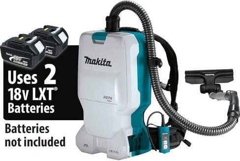 Makita XCV17Z 18V X2 LXT® Lithium-Ion (36V) Brushless Cordless 1.6 Gallon HEPA Filter Backpack Dry Vacuum, Tool Only in Saudi Arabia