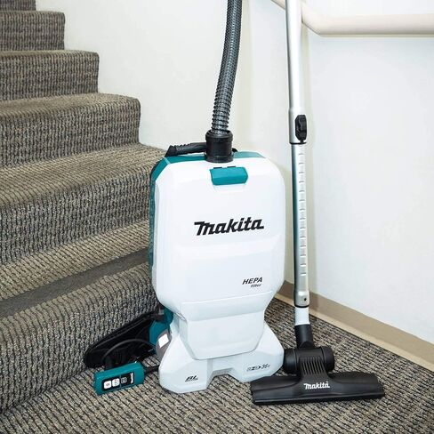 Makita XCV17Z 18V X2 LXT® Lithium-Ion (36V) Brushless Cordless 1.6 Gallon HEPA Filter Backpack Dry Vacuum, Tool Only in Saudi Arabia