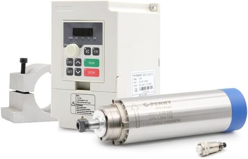 1.5KW ER11 D65 220V محرك المغزل المبرد بالهواء، 1.5KW 220V QL العاكس، 65 مم طقم محرك المغزل (1.5KW ER11 D65 220V) in Kuwait