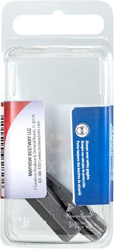 Mayhew Tools 18233-2 Tamper Torx Insert Bit, T50H x 1.25", 2-Pack in Saudi Arabia
