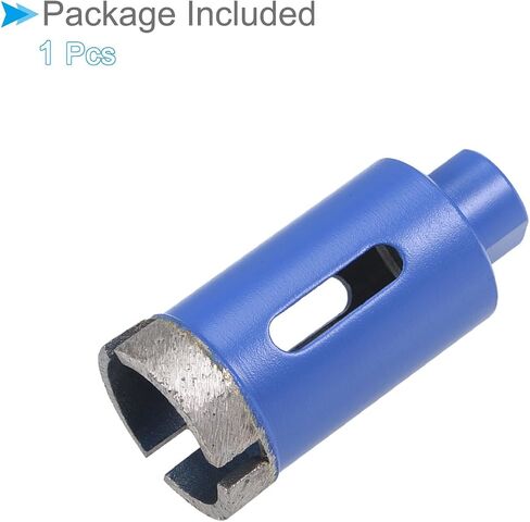 Diamond Core Drill Bit, 22mm Dia, Sintered Tiles Ceramics Stones Marble Concrete Hole Saws Dry or Wet - (Applications: for M10 Angle Grinder), 2-Piece in Saudi Arabia