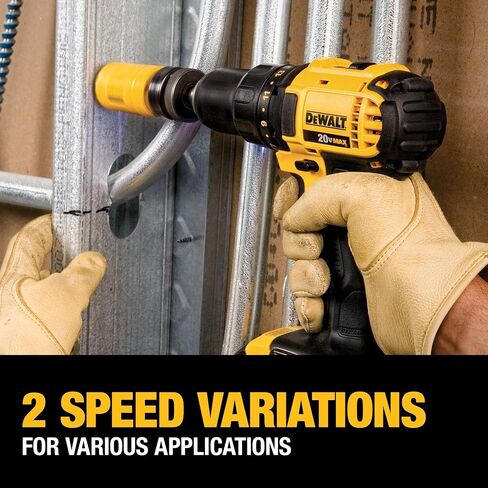 DEWALT 20V MAX Combo Kit, Compact 5-Tool (DCK521D2) in Saudi Arabia