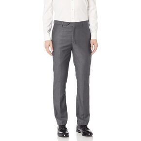 Kitonet Men's Slim Fit Solid Dress Pants