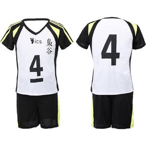 Haikyuu Nekoma High School Kozume Kenma Kuroo Tetsurou Cosplay Costume Volleyball Uniform Jersey