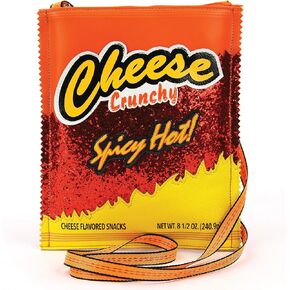 Cheese Crunch Crossbody Bag in Vinyl