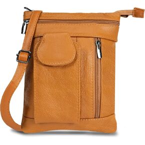 حقائب كروس جلدية للنساء من Krediz حقائب جانبية عصرية متعددة الجيوب للنساء - حقيبة كتف فائقة النعومة للنساء in Kuwait