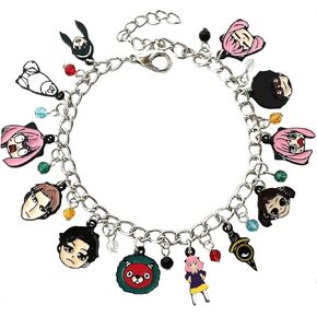 SPY FAMLY Bracelet Anime Cartoon SP FAMILY Charm Bracelet Gifts for Women girl