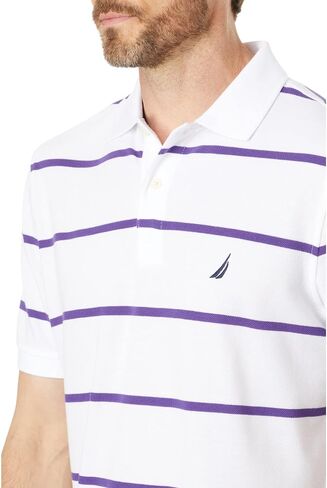 بولو Nautica الرجالي ذو المقاس الكلاسيكي المخطط in Saudi Arabia