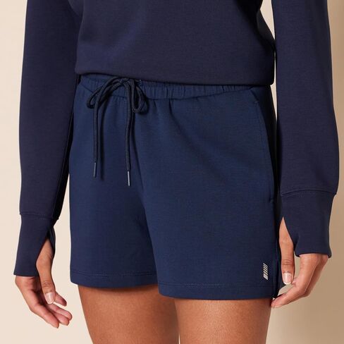 Amazon Essentials Women's Active Sweat Standard-Fit High Waist 4" Shorts in Saudi Arabia