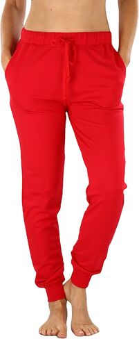 ToBeInStyle Women’s Relaxing Drawstring Waist Soft Cozy Cotton Blend Sweatpants in Kuwait