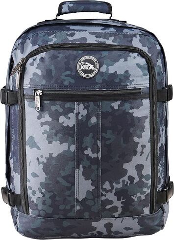 حقيبة سفر Cabin Max Metz 30L مقاس 18x14x8 بوصة (45x36x20 سم) - حقيبة ظهر/حقيبة عطلة نهاية الأسبوع مثالية لحمل الأمتعة تحت المقعد تناسب خطوط طيران ساوث ويست وغيرها الكثير (أزرق نافاجو) in Kuwait