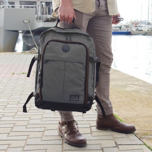 حقيبة سفر Cabin Max Metz 30L مقاس 18x14x8 بوصة (45x36x20 سم) - حقيبة ظهر/حقيبة عطلة نهاية الأسبوع مثالية لحمل الأمتعة تحت المقعد تناسب خطوط طيران ساوث ويست وغيرها الكثير (أزرق نافاجو) in Kuwait