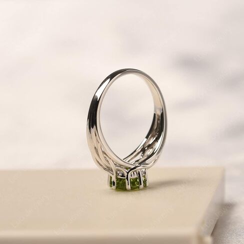 S925 Sterling Silver Round Cut 7 MM Gemstone Ring Unique Statement Ring Crossing Freeform Promise Ring Abstract Ring for Women in Kuwait