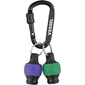 Vessel QB-22K2DGR Limited Color Ball Quick Catcher, Set of 2 (Green/Red)