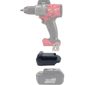for Makita for Milwaukee Battery Adapter,MT18MIL Battery Adaptor Compatible for Makita 18V Lithium-ion Battery Convert to Milwauke M18 18V Battery,for Milwaukee 18V Cordless Power Tools